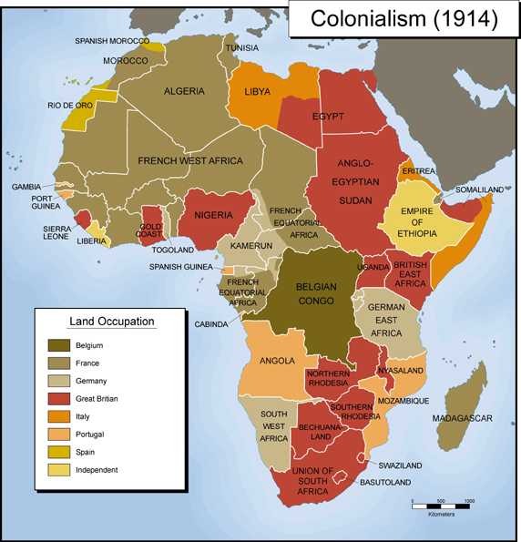 colonialism in Africa in Hindi