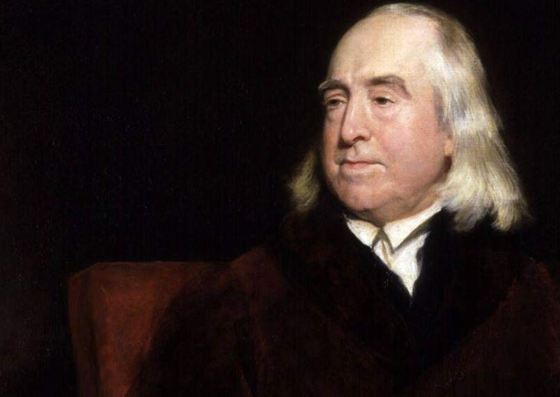 What did Jeremy Bentham think about the theory of Natural Rights?